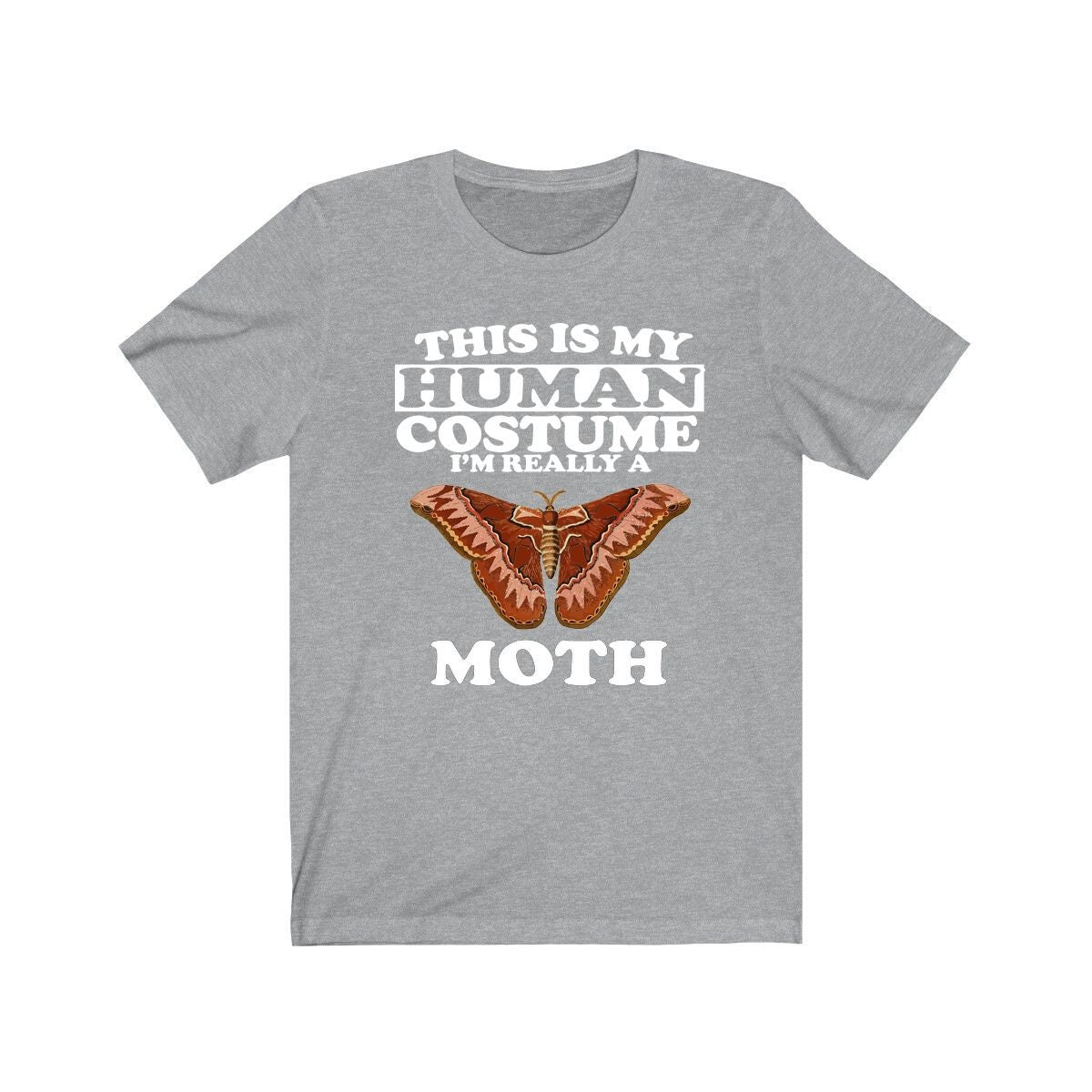 This Is My Human Costume I'm Really A Moth Shirt, Moth Lover Shirt, Moth Shirt, Moth Funny Gift, Adult Kids Image 3