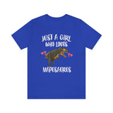 Just A Girl Who Loves Mapusaurus Dinosaur Shirt, Mapusaurus Lover Shirt, Mapusaurus Shirt, Dinosaur Lover Shirt, Adult Kids Image 4