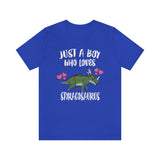 Just A Boy Who Loves Styracosaurus Dinosaur Shirt, Styracosaurus Lover Shirt, Styracosaurus Shirt, Dinosaur Lover Shirt, Adult Kids Image 3