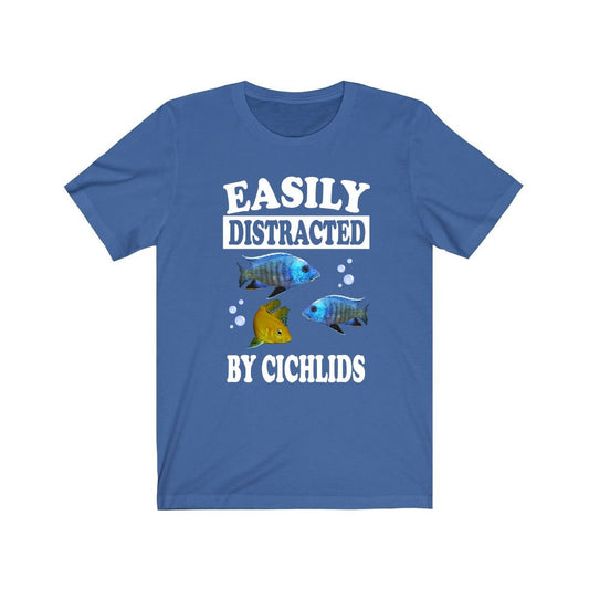 Easily Distracted By Cichlids Fish Shirt - cichlid print design
