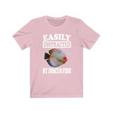 Easily Distracted By Discus Fish Shirt, Discus Lover Shirt, Discus Shirt, Discus Lover Gift, Boy Girl Shirt Image 4