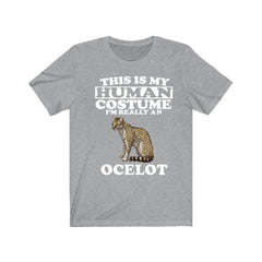 This Is My Human Costume I'm Really An Ocelot Shirt - ocelot print design