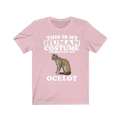 This Is My Human Costume I'm Really An Ocelot Shirt - ocelot print design