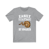Easily Distracted By Snakes Shirt, Python Lover Shirt, Snake Shirt, Snake Lover Gift, Snake Boy Girl Shirt Image 3