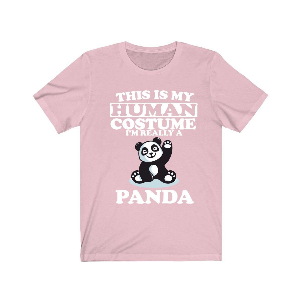 This Is My Human Costume I'm Really A Panda Shirt, Panda Lover Shirt, Panda Shirt, Panda Funny Gift, Animal Adult Kids Image 4