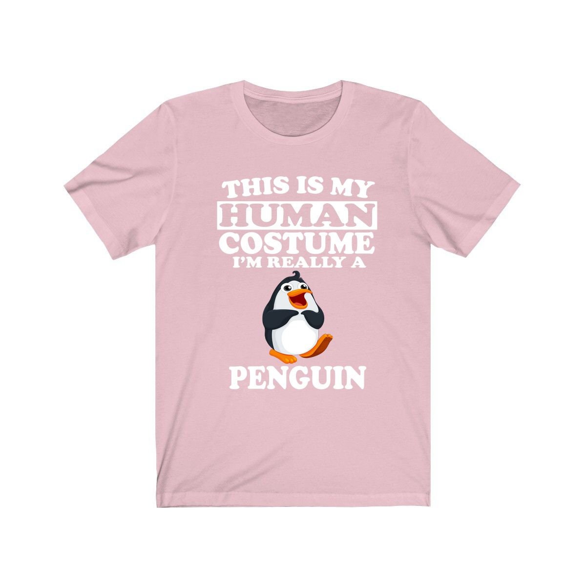 This Is My Human Costume I'm Really A Penguin Bird Shirt, Penguin Lover Shirt, Birding Shirt, Bird Funny Gift, Animal Adult Kids Image 4