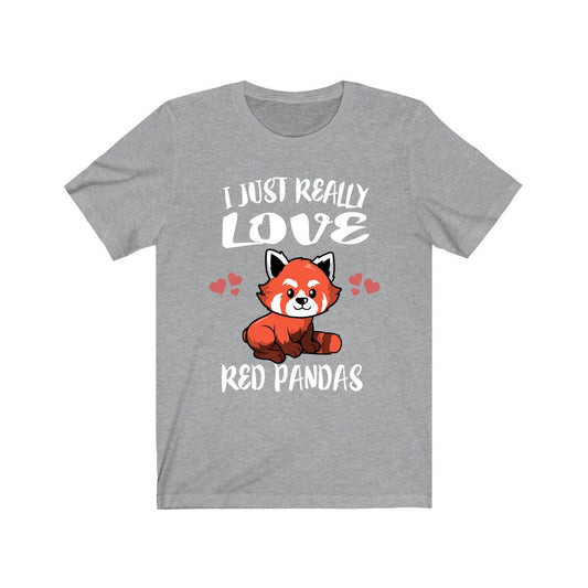 I Really Love Red Pandas T-Shirt - red panda print design