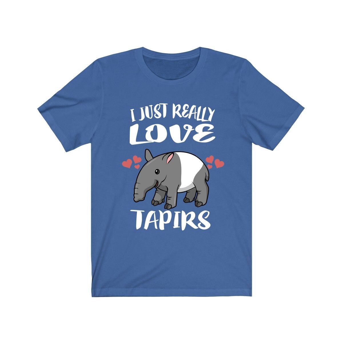 I Just Really Love Tapirs Ok Shirt, Tapir Lover Shirt, Tapir Shirt, Tapir Lover Gift, Tapir Boy Girl T-Shirt Image 2