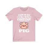 This Is My Human Costume I'm Really A Pig Shirt, Pig Lover Shirt, Pig Shirt, Pig Funny Gift, Animal Adult Kids Image 4