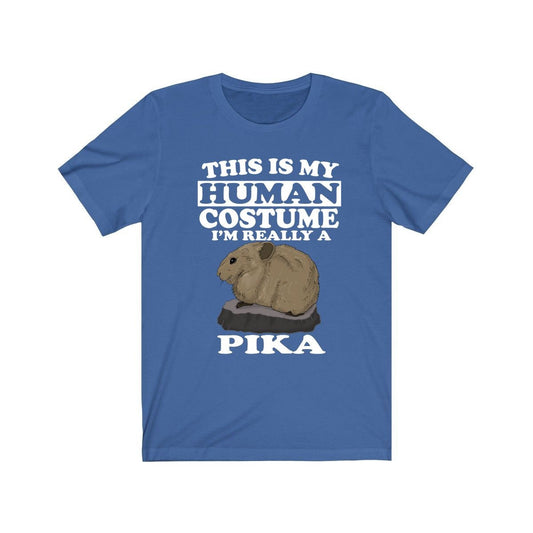 This is my human costume I am really a pika alpine mountain mammal tee