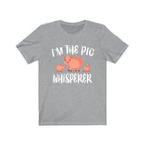 I'm The Pig Whisperer Shirt, Pig Lover Shirt, Pig Shirt, Pig Funny Shirt, Pig Lover Gift, Pig Boy Girl T-Shirt Image 3