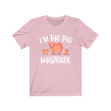 I'm The Pig Whisperer Shirt, Pig Lover Shirt, Pig Shirt, Pig Funny Shirt, Pig Lover Gift, Pig Boy Girl T-Shirt Image 4