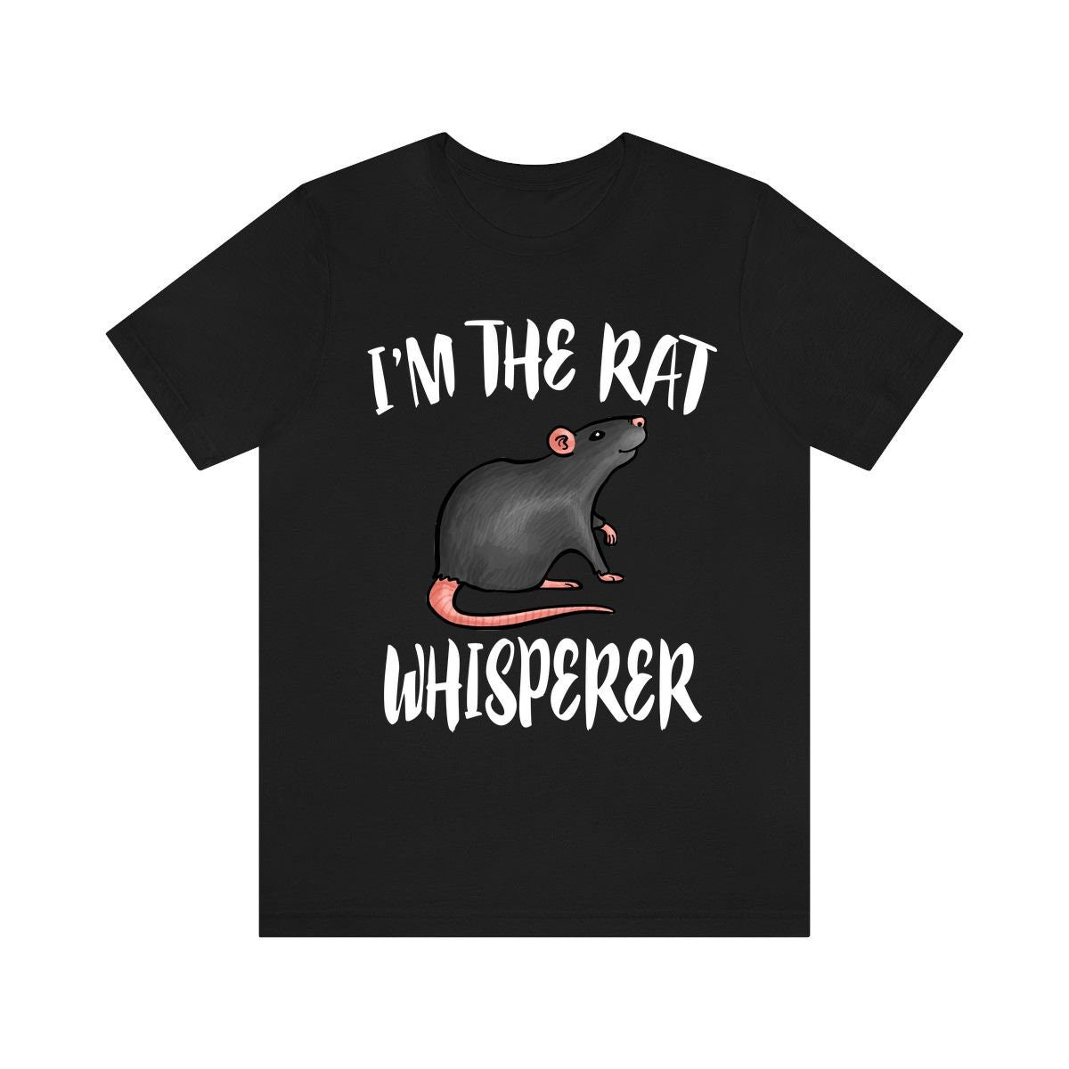 Rat Whisperer Shirt, Rat Lover Shirt, Rat Shirt, Rat Funny Shirt, Rat Lover Gift, Rat Boy Girl T-Shirt Image 1