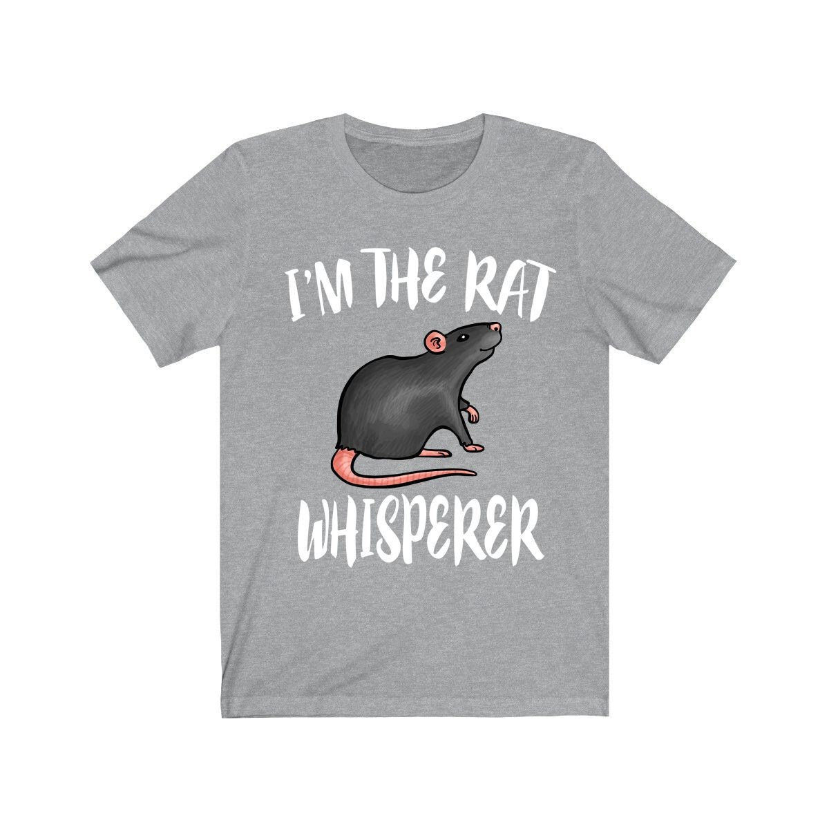 Rat Whisperer Shirt, Rat Lover Shirt, Rat Shirt, Rat Funny Shirt, Rat Lover Gift, Rat Boy Girl T-Shirt Image 3