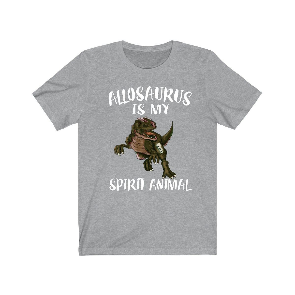 Allosaurus Is My Spirit Animal Shirt, Allosaurus Lover Shirt, Dinosaur shirt, Dinosaur Lover Gift Animal Adult Toddler Kids Gift T-Shirt Image 1