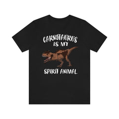 Carnotaurus Is My Spirit Animal Shirt - carnotaurus print design