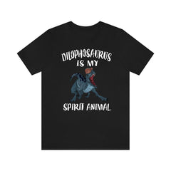 Dilophosaurus Is My Spirit Animal Shirt - Dilophosaurus print design