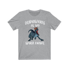 Dilophosaurus Is My Spirit Animal Shirt - Dilophosaurus print design