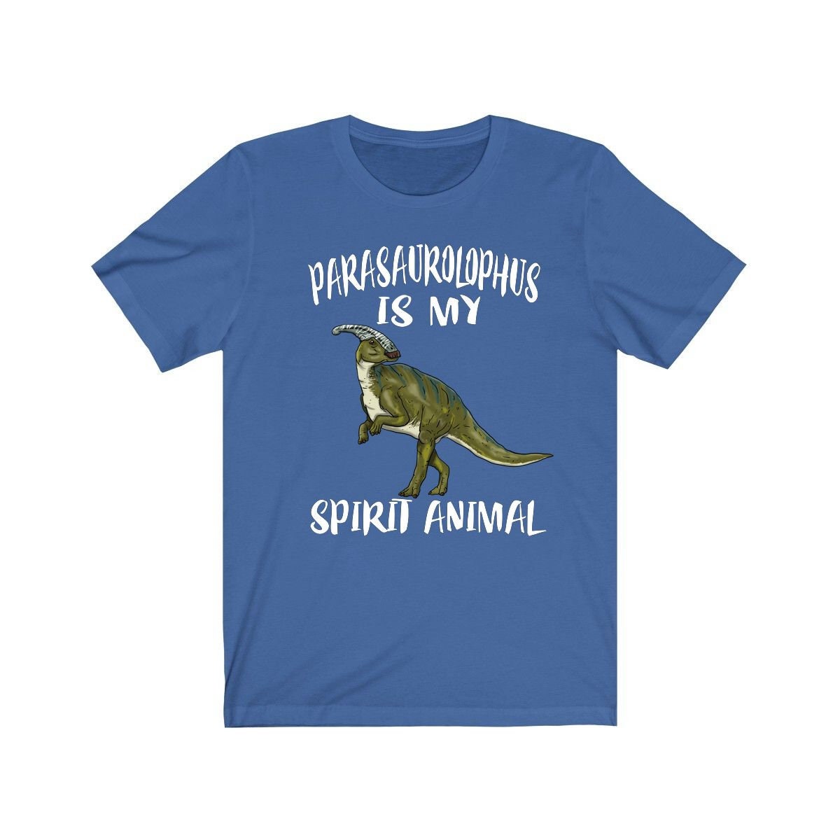 Parasaurolophus Is My Spirit Animal Shirt, Parasaurolophus Lover Shirt, Dinosaur shirt, Dinosaur Lover Gift Animal Adult Toddler T-Shirt Image 2