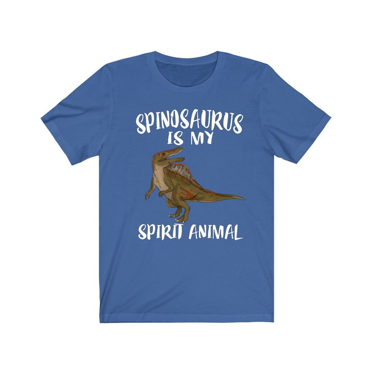Spinosaurus Is My Spirit Animal Shirt, Spinosaurus Lover Shirt, Dinosaur shirt, Dinosaur Lover Gift Animal Adult Toddler Kids T-Shirt Image 3