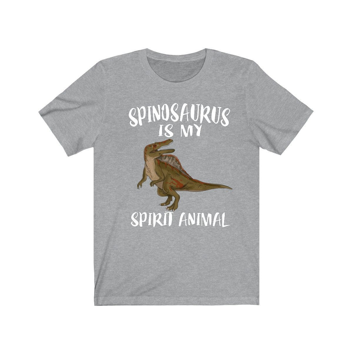 Spinosaurus Is My Spirit Animal Shirt, Spinosaurus Lover Shirt, Dinosaur shirt, Dinosaur Lover Gift Animal Adult Toddler Kids T-Shirt Image 1