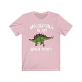 Stegosaurus Is My Spirit Animal Shirt, Stegosaurus Lover Shirt, Dinosaur shirt, Dinosaur Lover Gift Animal Adult Toddler Kids T-Shirt Image 4