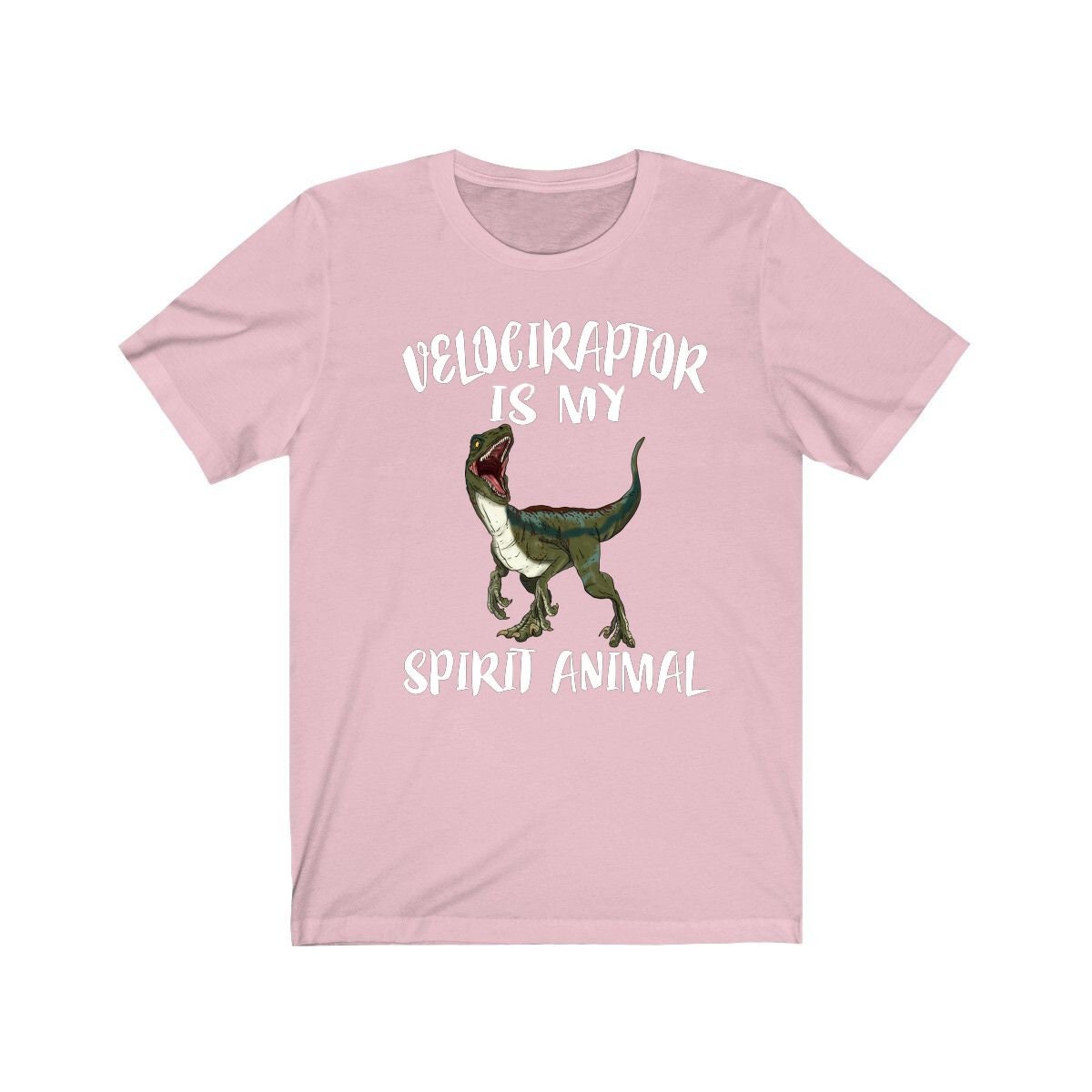 Velociraptor Is My Spirit Animal Shirt, Velociraptor Lover Shirt, Dinosaur shirt, Dinosaur Lover Gift Animal Adult Toddler Kids T-Shirt Image 4