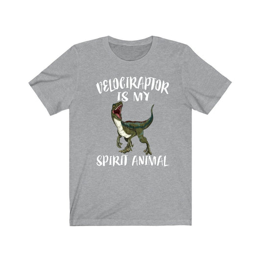 Velociraptor Is My Spirit Animal Shirt, Velociraptor Lover Shirt, Dinosaur shirt, Dinosaur Lover Gift Animal Adult Toddler Kids T-Shirt Image 1