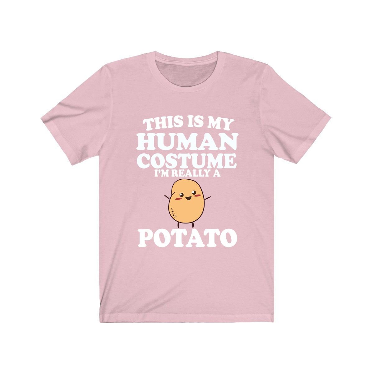 This Is My Human Costume I'm Really A Potato Shirt, Potato Lover Shirt, Potato Shirt, Vegetable Funny Gift, Animal Adult Kids Image 4