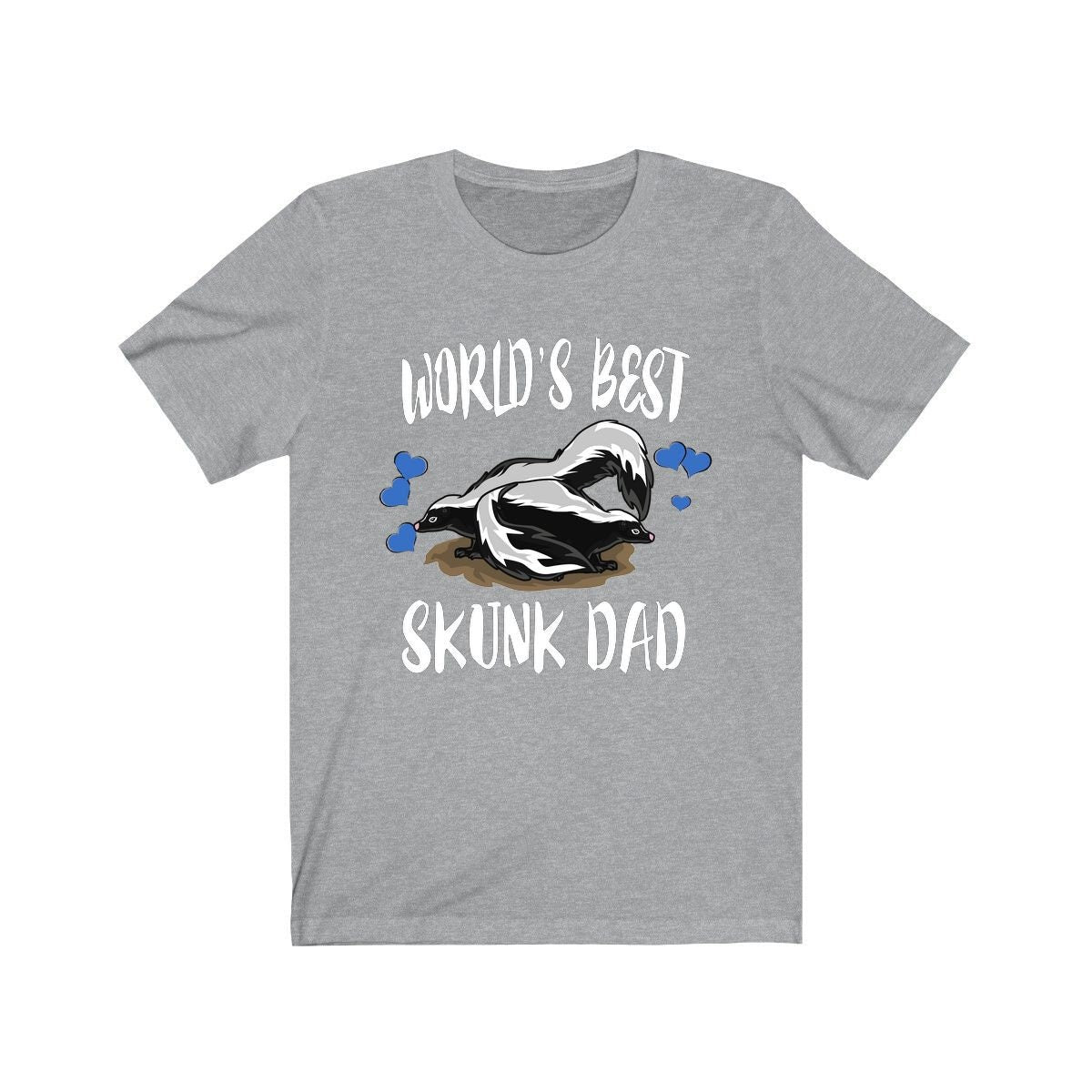 Wold's Best Skunk Dad Shirt, Skunk Lover Shirt, Skunk Shirt, Skunk Owner Shirt, Skunk Lover Boy Girl Shirt Image 1