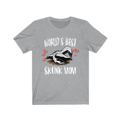 Worlds best skunk mom funny pet skunk owner tee