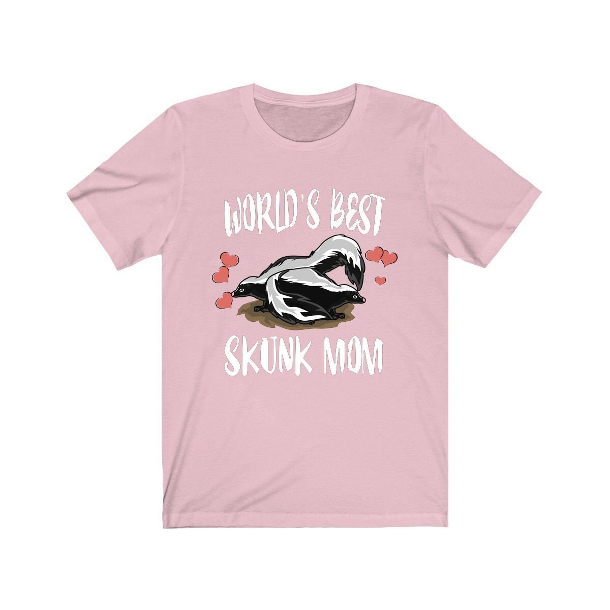 Wold's Best Skunk Mom Shirt, Skunk Lover Shirt, Skunk Shirt, Skunk Owner Shirt, Skunk Lover Boy Girl Shirt Image 1