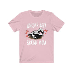 Worlds best skunk mom funny pet skunk owner tee