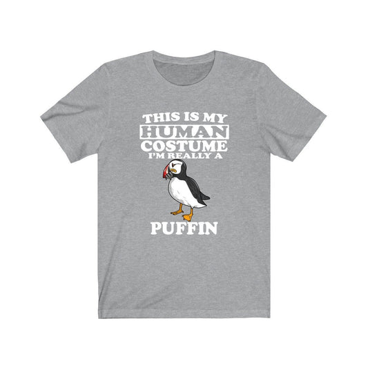 This is my human costume I am really a puffin Atlantic seabird tee