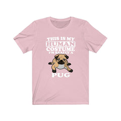 Pug Costume Funny T-Shirt - novelty pug print design