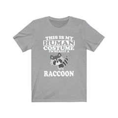 This Is My Human Costume I'm Really A Raccoon Shirt - raccoon print design
