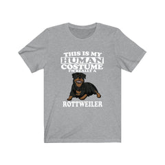 This Is My Human Costume I'm Really A Rottweiler Dog Shirt - Rottweiler print design