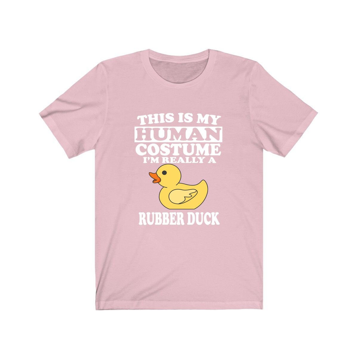 This Is My Human Costume I'm Really A Rubber Duck Shirt, Rubber Duck Lover Shirt, Duck Shirt, Duck Funny Gift, Adult Kids Shirt Image 4