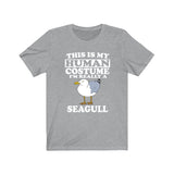This Is My Human Costume I'm Really A  Seagull Shirt,  Seagull Lover Shirt, Birding Shirt, Bird Funny Gift, Adult Kids Shirt Image 3