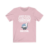 This Is My Human Costume I'm Really A Skunk Shirt, Skunk Lover Shirt, Skunk Shirt, Skunk Funny Gift, Animal Adult Kids Shirt Image 4