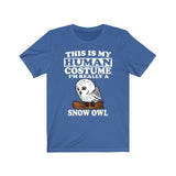 This Is My Human Costume I'm Really A Snow Owl Bird Shirt, Snow Owl Lover Shirt, Snow Owl Shirt, Birding Funny Gift, Animal Adult Kids Image 1