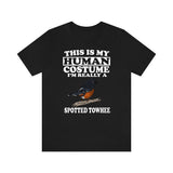 This Is My Human Costume I'm Really A Spotted Towhee Bird Shirt, Spotted Towhee Lover Shirt, Birding Shirt, Bird Funny Gift, Adult Kids Image 2