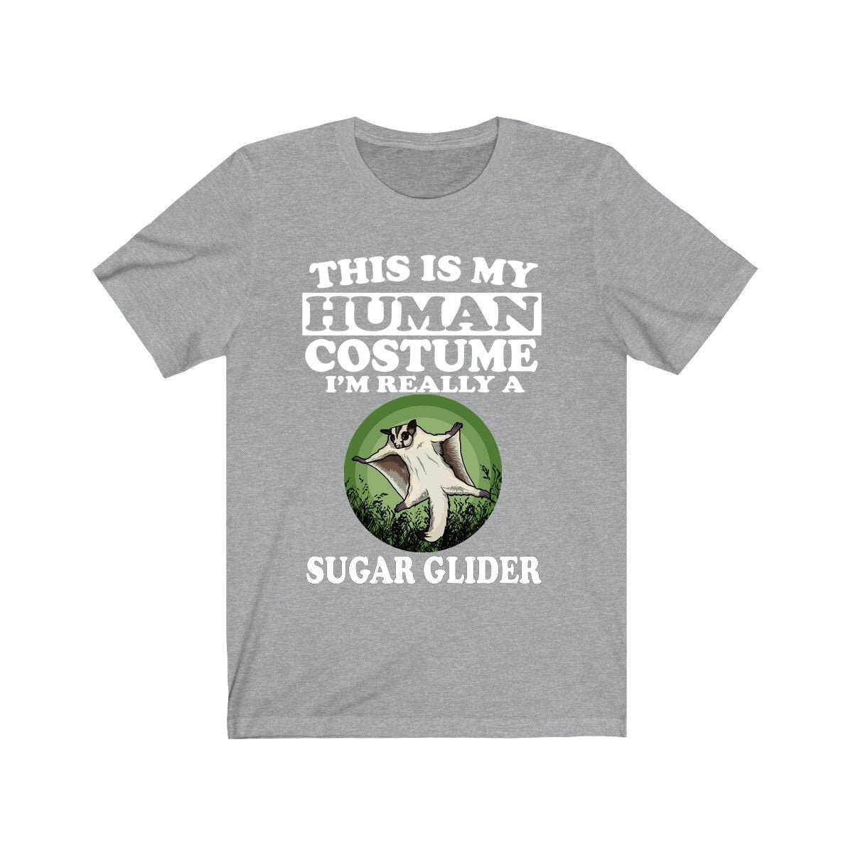 This Is My Human Costume I'm Really A Sugar Glider Shirt, Sugar Glider Lover Shirt, Sugar Glider Shirt, Funny Gift, Animal Adult Kids Image 3