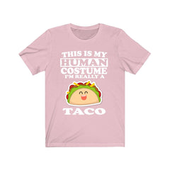 This Is My Human Costume I'm Really A Taco Shirt - taco print design