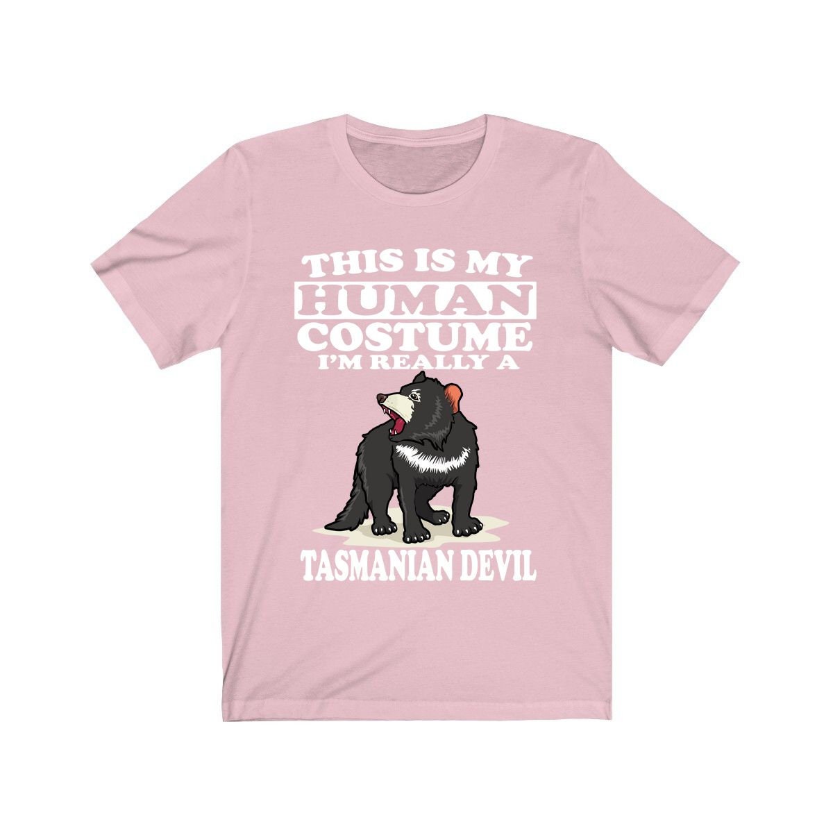 This Is My Human Costume I'm Really A Tasmanian Devil Shirt, Tasmanian Devil Lover Shirt, Tasmanian Devil Funny, Animal Adult Kids Image 4