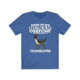 This Is My Human Costume I'm Really A Velociraptor Shirt, Dinosaur Lover Shirt, Velociraptor Shirt, Funny Dinosaur Gift, Animal Adult Kids Image 3