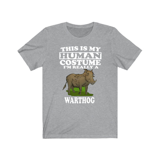 This is my human costume I am really a warthog African savanna tee