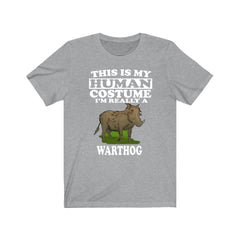 This is my human costume I am really a warthog African savanna tee