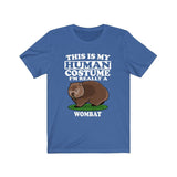 This Is My Human Costume I'm Really A Wombat Shirt, Wombat Lover Shirt, Wombat Shirt, Funny Wombat Gift, Animal Adult Kids Image 2