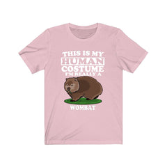 This Is My Human Costume I'm Really A Wombat Shirt - wombat print design